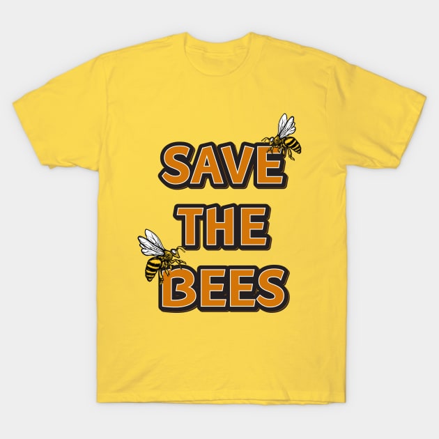 Save The Bees T-Shirt by Vanilla Susu